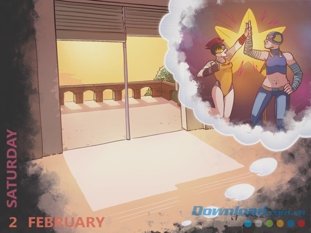 Cố gắng hoàn thành cả hai mục tiêu tốt nghiệp và trở thành võ sĩ đỉnh cao trong game đối kháng Honey Rose: Underdog Fighter Extraordinaire cho máy tính