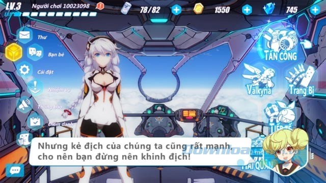 Giao diện game Honkai Impact 3