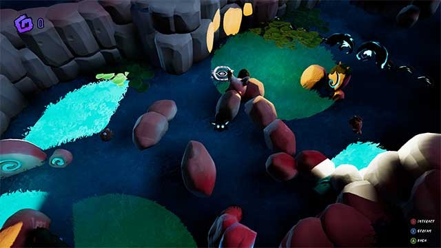 Vào vai Shoo - một sinh vật thần thoại có thể ẩn mình trong bóng tối