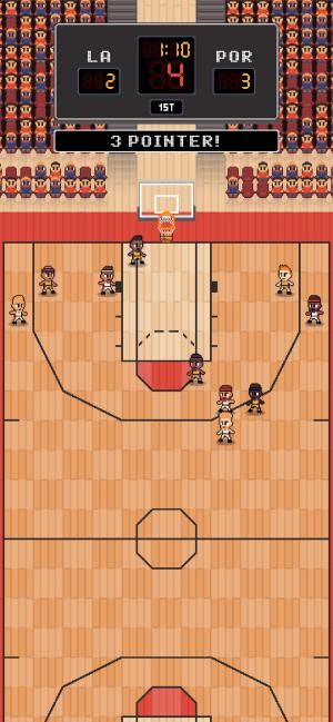 Hoop League Tactics là game bóng rổ theo lượt độc đáo