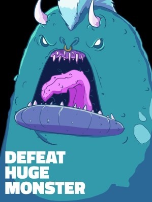 Đánh bại quái vật khổng lồ