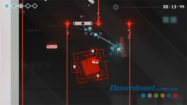 Tìm cách phá hủy virus nguy hiểm trong game hành động bắn súng HoPiKo cho máy tính và Mac