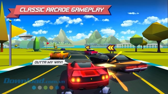Horizon Chase tập trung vào tốc độ