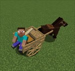 Horse Carts Mod Minecraft: Thêm Xe Ngựa Độc Đáo