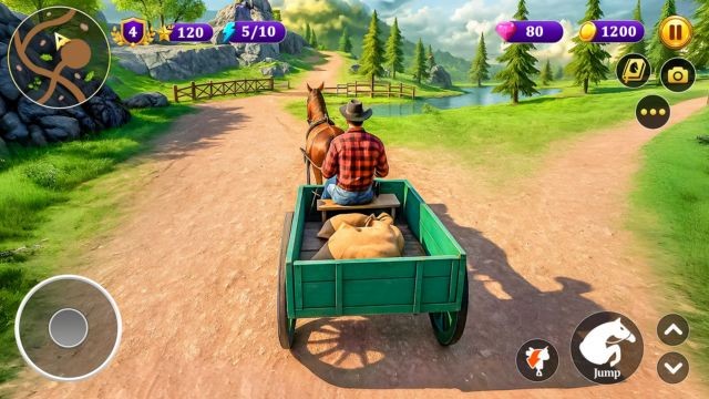 Cơ chế điều khiển khá trực quan, thường sử dụng các nút ảo hoặc thao tác chạm – vuốt