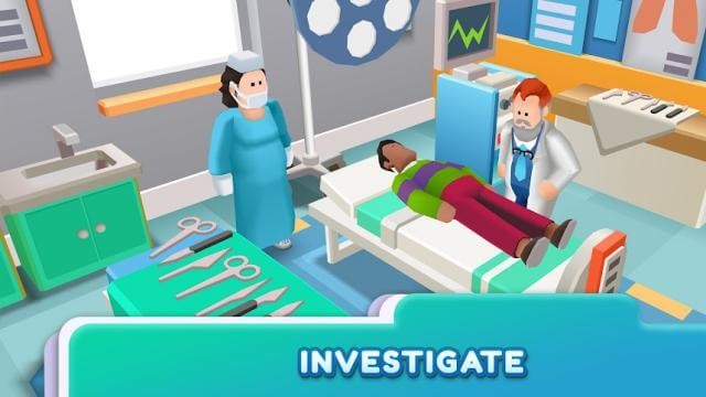 Đầu tư và phát triển bệnh viện của bạn trong game Hospital Empire