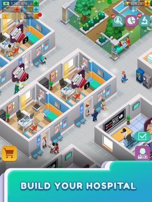 Xây dựng bệnh viện của riêng bạn trong game Hospital Empire