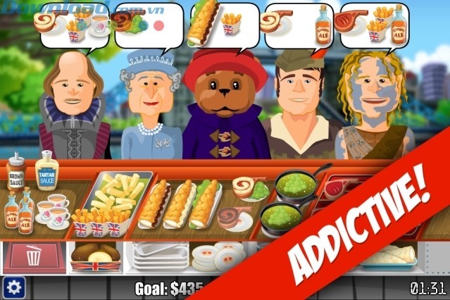 Game nấu ăn hấp dẫn cho Android