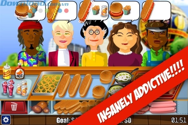 Thực đơn ngày càng đa dạng