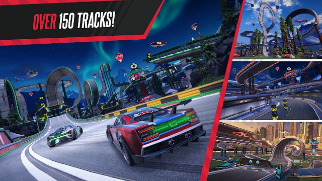 Hot Lap League: Racing Mania có hơn 150 đường đua để bạn thể hiện khả năng cầm lái của mình