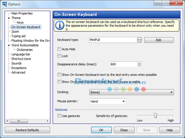 Hot Virtual Keyboard