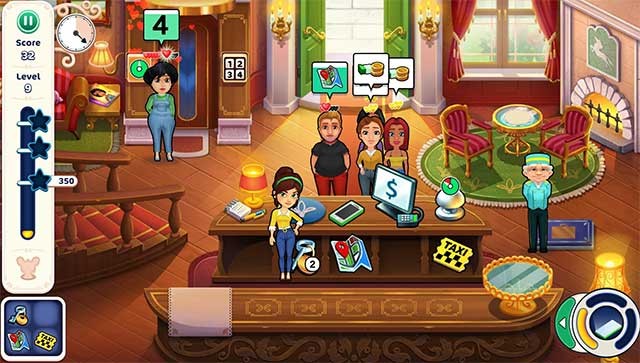 Hãy giúp Ella quản lý khách sạn và kiếm được danh hiệu 2 sao trước khi quá muộn