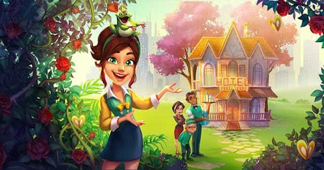 Giúp Ella duy trì khách sạn gia đình trong game Hotel Ever After: Ella's Wish cho Android