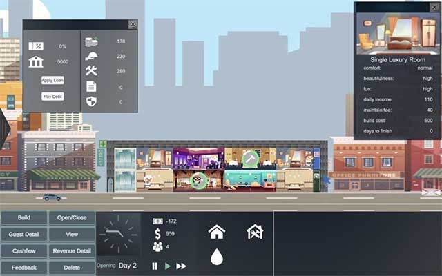 Trải nghiệm công việc của một người quản lý khách sạn trong Hotel Manager Simulator