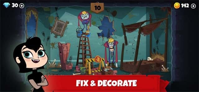 Sửa chữa và trang trí lại cho khách sạn Transylvania