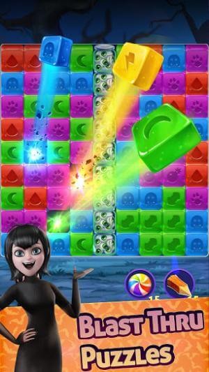 Hotel Transylvania Blast là game giải đố match-3 khách sạn huyền bí
