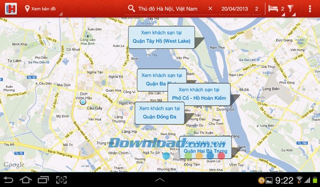 Hotels.com - 150.000+ khách sạn for Android