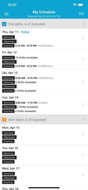 Không bỏ lỡ những việc quan trọng với HotSchedules
