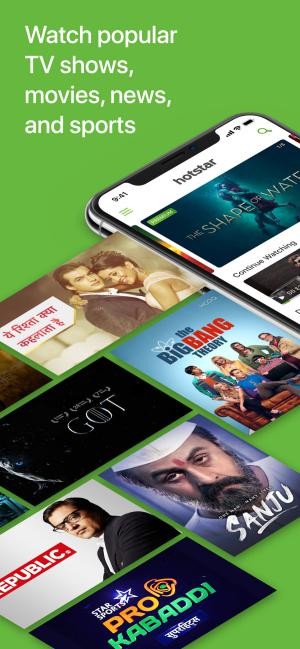 Hotstar cho bạn xem phim, chương trình TV, sự kiện thể thao ở mọi lúc, mọi nơi