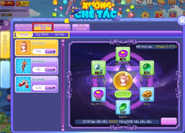 Giờ Vàng Chế Tạo