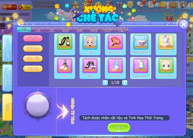 Tách trong HotSteps 2