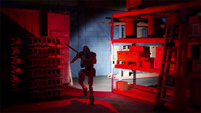 Ánh sáng u ám và thiết kế âm thanh rùng rợn làm tăng thêm sự hồi hộp của cuộc săn