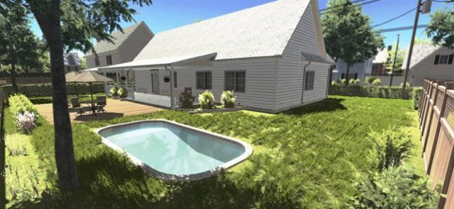 Thiết kế cảnh quan khu vực bên ngoài nhà