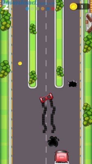 Tránh các chướng ngại và thu thập vàng