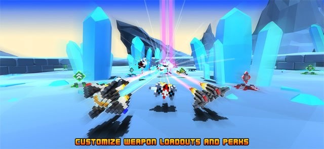 Tùy chỉnh tàu với nhiều loại vũ khí khác nhau