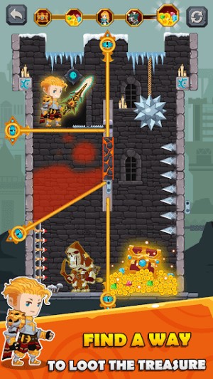 How to Loot là game giải đố, nơi bạn cần tìm cách để thu thập kho báu