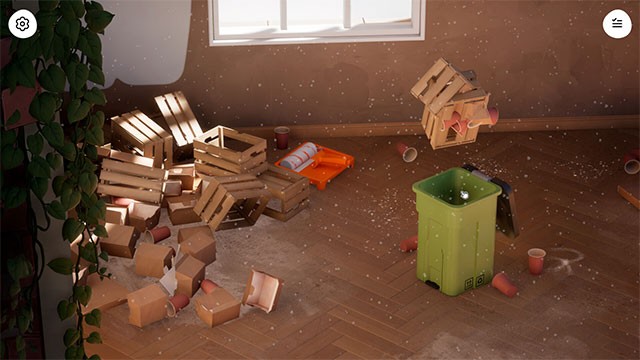 Lắng nghe âm thanh cuộc sống từ các đồ vật và thế giới bên ngoài ngôi nhà