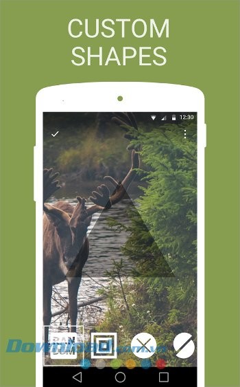 Tùy biến hình nền với HPSTR