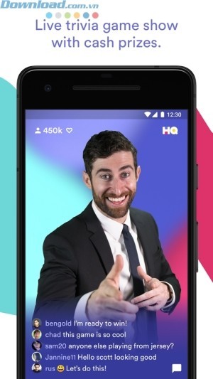 Chơi HQ Trivia trực tiếp với sự dẫn dắt của diễn viên hài Scott Rogowsky