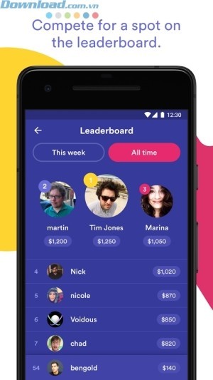 Người chiến thắng có thể nhận tiền thật hàng nghìn đô