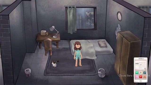 Thư giãn trong căn hộ của riêng mình bên chú mèo nhỏ