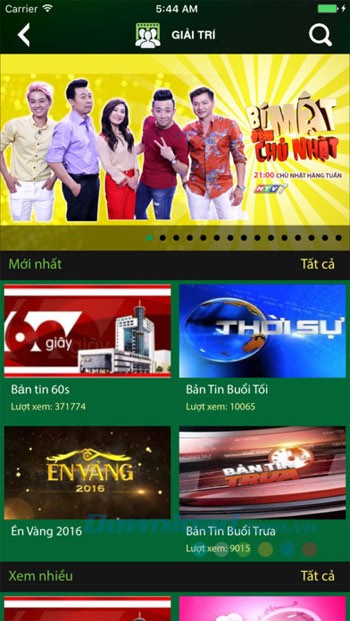 Chương trình giải trí