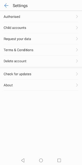 Thực hiện các cài đặt
