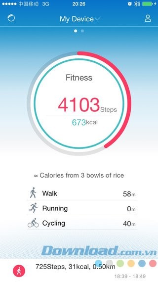 Theo dõi việc tập luyện