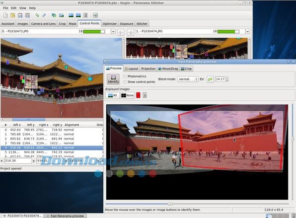 Tạo ảnh góc rộng