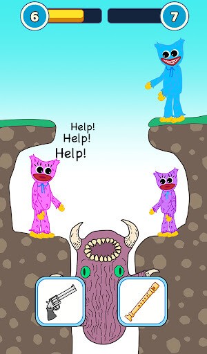 Chơi với nhiều quái vật khác nhau