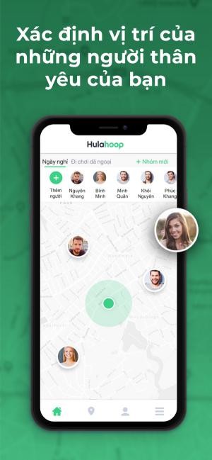 Hulahoop giúp xác định vị trí những người thân yêu của bạn