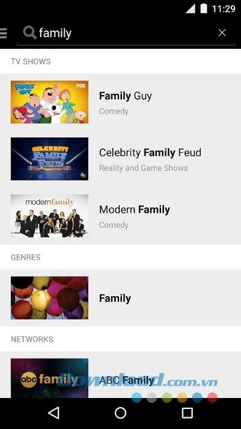Dễ dàng tìm kiếm mọi chương trình yêu thích với Hulu Plus