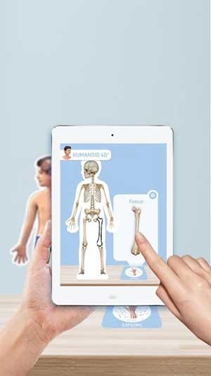 Khám phá cơ thể con người với Humanoid 4D+