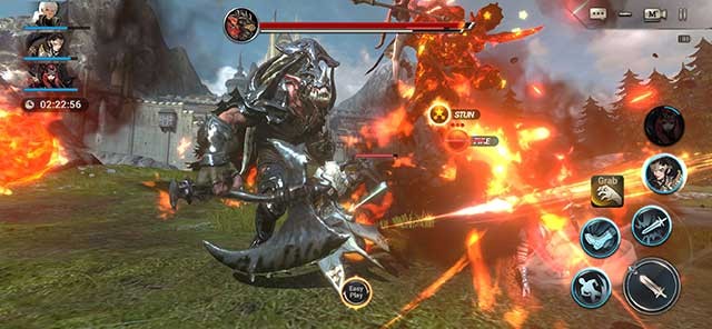 Bước vào các màn chặt chém gay cấn, đã tay