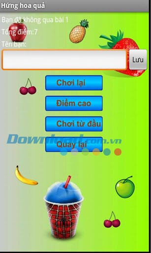 Hứng hoa quả for Android