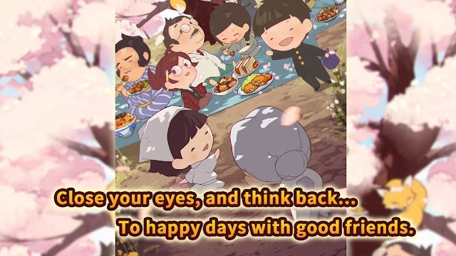 Nhắm mắt lại và nghĩ về những khoảng khắc vui vẻ cùng bạn bè