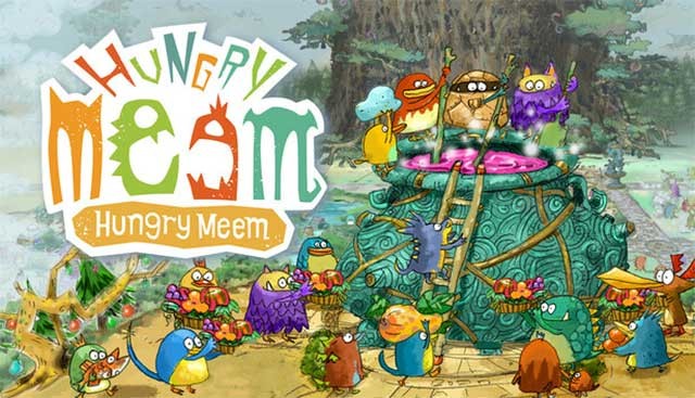 Hungry Meem là game mô phỏng vui nhộn về các sinh vật Meem đói bụng