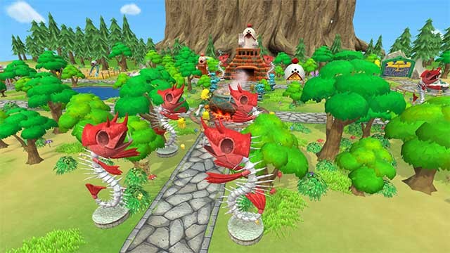 Huớng dẫn các sinh vật này xây dựng khu định cư