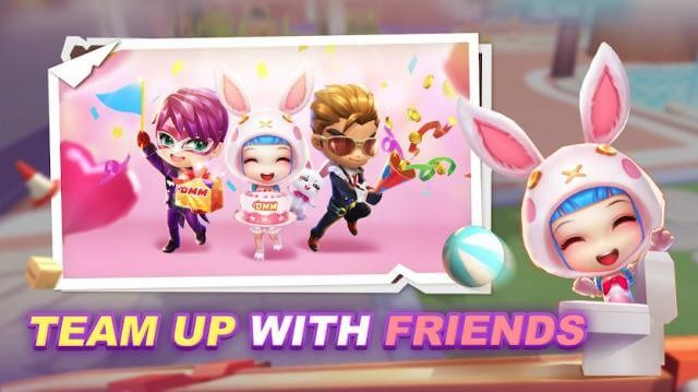 Lập team và chơi cùng bạn bè