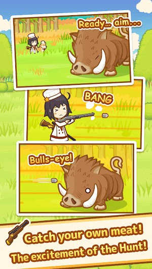 Săn bắn các loài động vật khác nhau